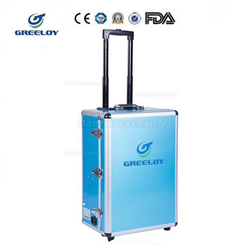 Greeloy® GU-P204S unité (cart) dentaire portable avec compresseur d'Air